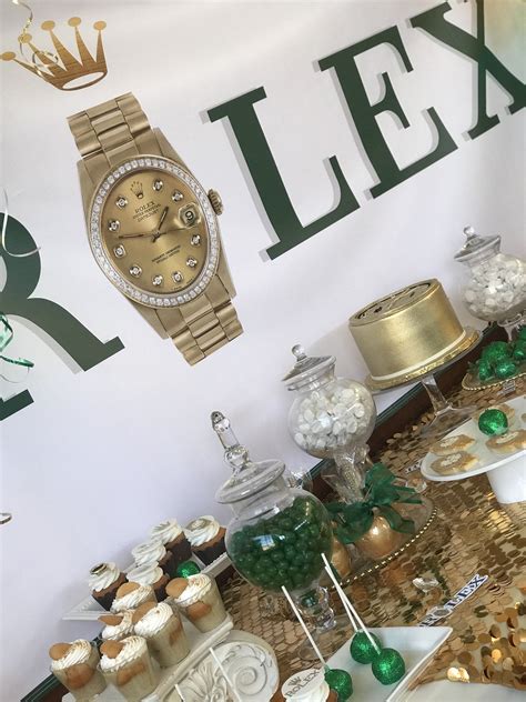 rolex party decorations|Rolex Party .